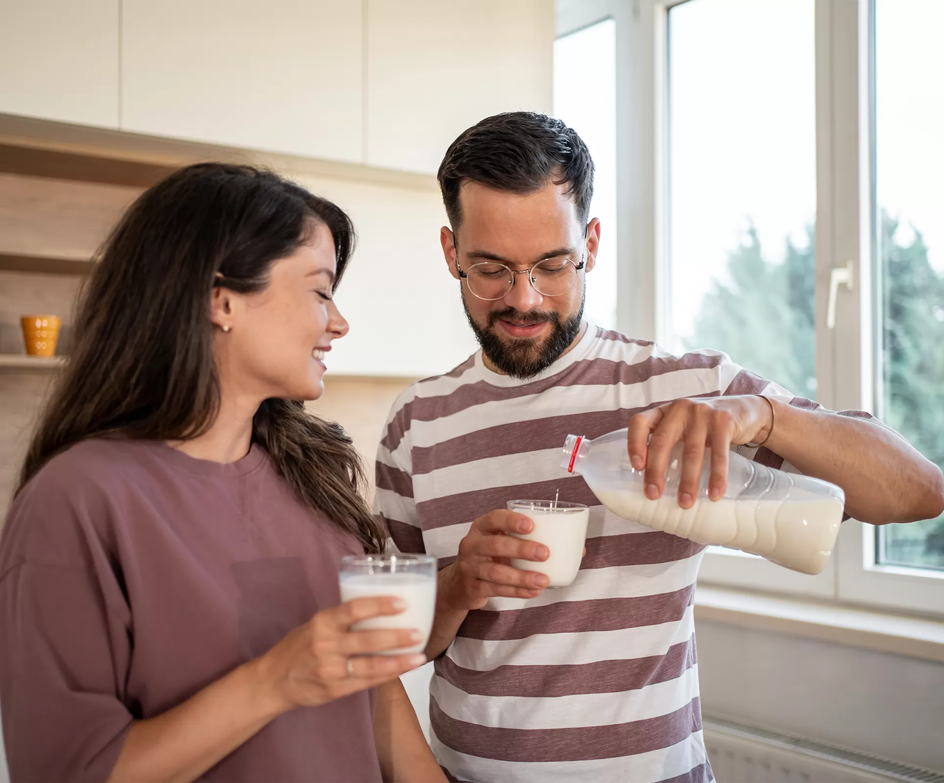 Adultes à faible consommation laitière ou à régimes déséquilibrés