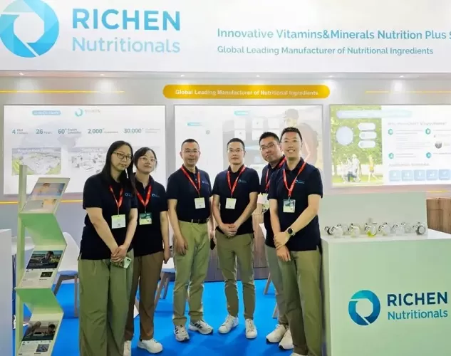 RICHEN présente des solutions innovantes de nutrition plus pour les vitamines et les minéraux chez Vitafoods Europe 2025